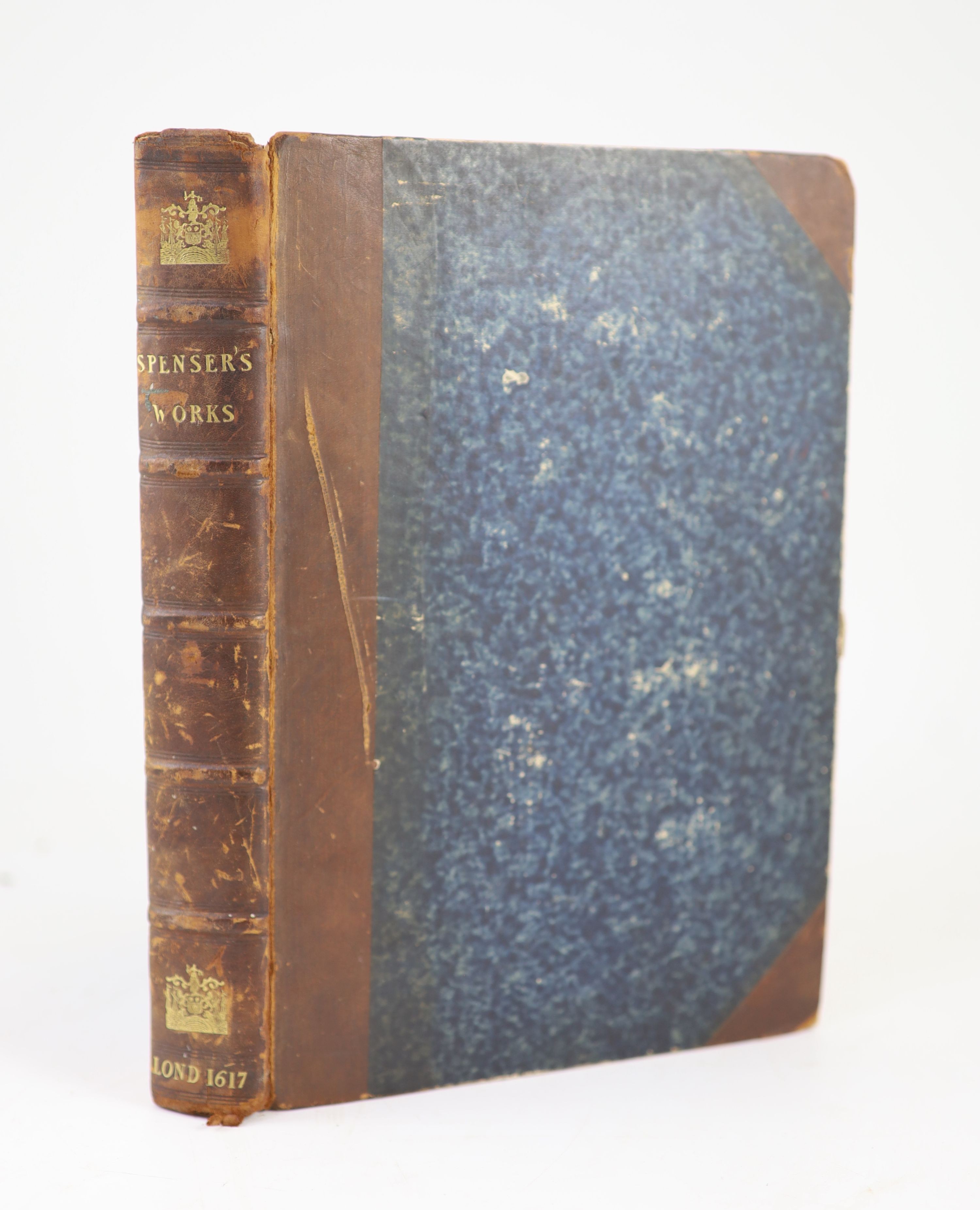 Spenser, Edmund - The Shepheards Calendar: together with the other works of England's Arch-Poet ... collected into one volume, and carefully corrected. pictorial engraved title